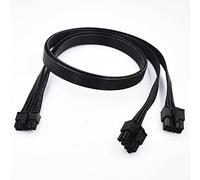 for NVIDIA GeForce RTX 30 Series GPU EVGA Seasonic Modular PSUs Power Adapter Cable Dual PCIe 8 Pin Male to Mini 12 Pin PCIE Power Modular Cable 12-inch(30cm)