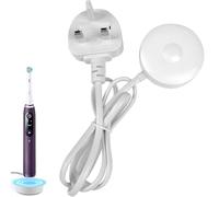 for O-B iO Magnetic Charger Electric Toothbrush Charger for O-B iO7 iO8 iO9 Compatible with B-raun O-B IO Type 3768 Replacement Charging Base iO Series 7 Series 8 Series 9 UK Plug