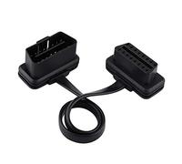 for OBD Extension Cable - Obd2 Extension Cable Car Auto 16 Pin Male to Female Obd2 Extension Cable Diagnostic Adapter 30Cm/12Inch Length Extension Cable Diagnostic Extender