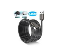 for Oculus Quest 2 Link Cable 16.5FT/5M, 90 Degree Nylon Braided Link Cable with 5Gbps Data Transfer and up to 3A Fast Charging USB A to USB C Link Ca