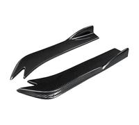 For Odyssey 2009-2015 Rear Bumper Splitters Aprons Trunk Lip Spoiler Canard Wing Diffuser Wrap Angle Protector Exterior Styling Of the Car(Carbon Fiber Look)