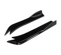 For Odyssey 2009-2015 Rear Bumper Splitters Aprons Trunk Lip Spoiler Canard Wing Diffuser Wrap Angle Protector Exterior Styling Of the Car(Gloss Black)