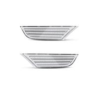 For Odyssey 2018 2019 2020 2Pcs Car Front Bumper Si Marker Turn Signal Light Sequential Blinker(Clear lens)