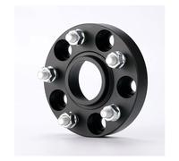 For Odyssey for Civic for CRV 2 Pieces Wheel Spacer Adapter PCD 5x114.3 CB 64.1mm track widening spacers(Black,30mm)