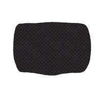 For Odyssey Rb3 Rb4 2008-2013 Leather Car Trunk Mat Auto Carpet Tail Cargo LinerTrunk Boot Mat Rear Liners Pad Car Boot Liner Mat Protector(Black With Red)