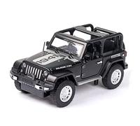 For Off-road Wrangler Car 1 32 Simulation Alloy Pull Back Die-casting Model Toy Mini Replica Toys(Black)