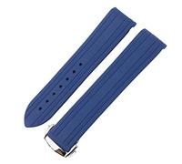 For Omega Seamaster 300 Curved End Sports Waterproof Strap Stainless Steel Clasp Watchband 20mm 22mm Rubber Silicone Strap