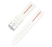 For Omega Swatch Joint Planet Series Moon Mercury Curved Rubber Strap For Moonswatch Watch Curved No Gap Rubber Strap Men Women 20MM Watchbands
