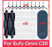 For Omni C20 Robot Vacuum Cleaner Main Side Brush Mop Cloth Spare Parts1328