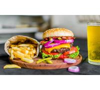 For One, Burger and a soft drink