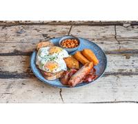 For One: Igloo Breakfast or Vegeterian Breakfast And A Hot Drink - not valid Friday Saturday Sunday