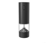 for one-Touch Electric Spice Grinder for Cooking for one-Touch(Black) | charging, for one-touch operation, for white LED light, easy seasoning, no manual twisting