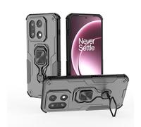 for OnePlus 15 Case with Kickstand, Support Magnetic Car Mount, Heavy Duty Shockproof Phone Cover, Black