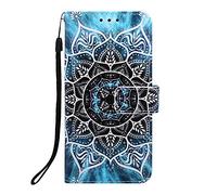 for OnePlus Nord CE4 Lite Case, OnePlus Nord CE4 Lite Wallet Case 3D Painting PU Leather Phone Case with Card Slots Stand Magnetic Scratchproof Bookstyle Cover for OnePlus Nord CE4 Lite 5G Mandala