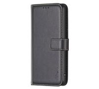 for OnePlus Nord CE4 Lite Case, Protective Phone Cover for OnePlus Nord CE4 Lite Flip Premium Leather Shockproof Wallet Cases with Stand Magnetic Money Pouch Folio Silicone TPU Bumper black