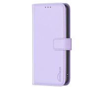 for OnePlus Nord CE4 Lite Case, Protective Phone Cover for OnePlus Nord CE4 Lite Flip Premium Leather Shockproof Wallet Cases with Stand Magnetic Money Pouch Folio Silicone TPU Bumper Purple