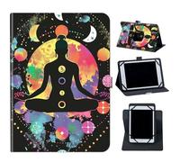 for OnePlus Pad 11.61 inch 2023 Case,360 Degree Rotating Protective Cover with Kickstand and with Magnetic Closure Case,Buddha and Moon