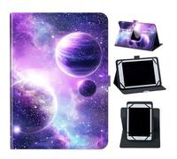 for OnePlus Pad 11.61 inch 2023 Case,360 Degree Rotating Protective Cover with Kickstand and with Magnetic Closure Case,Purple Galaxys Planet