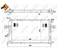FOR OPEL ASTRA H 2.0 04 to 10 Z20LER Radiator 1300267 13145212