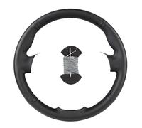 For Opel For Astra 2004 2005 2006 2007 2008 2009 For Zaflra For Signum 2005 For Vectra Hand Sewing Car Steering Wheel Cover Leather Car Steering Wheel Protective Cove(GRAY)