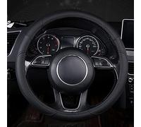 For Opel For Astra 2011 2012 2013 2014-2019 2020 2021 M Size Braid On The Steering Wheel Car Steering Wheel Cover Wrap Auto Accessories Styling(Black Thread)