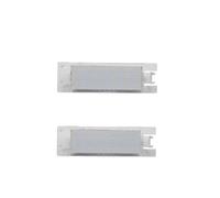 For Opel For Astra For Corsa For Meriva For Vectra For Zafira For Insignia For Adam 2Pcs LED Number License Plate Light Lamps Licence Lamp Replacement