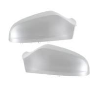 For Opel For Astra H 2004 2005 2006 2007 2008 2009 Car Left Right Rearview Mirror Cover Sliver Gray YIJIAVSX(2pcs Sliver Gray)
