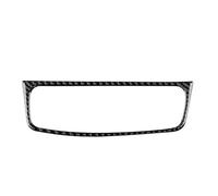 For Opel For Corsa 2007-2014 Car Central Control Outlet Time Screen Sticker Trim Interior Interior Decoration(Time Screen/Black)