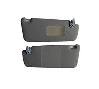 For Opel For Corsa D Sun Visor Set 2007-2008-2009-2010-2011-2012-2013-2014 Gray 2 Pcs Parasol Left Right 010440018 Car Inner Sun Visor