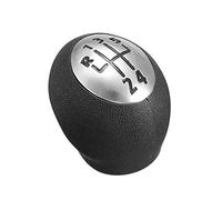 For Opel For Vauxhall For Movano For Vivaro 5 6 Speed Black & Chrome Car Gear Shift Knob Lever Shifter Stick Handball Car Gear Shift Knob (Color : R 1 2 3 4 5)
