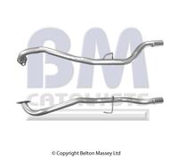 BM Catalysts BM50269 Pipe Centre Exhaust System Fits Isuzu Opel Vauxhall
