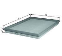 FOR OPEL/VAUXHALL ASTRA E ASTRA F BELMONT MAHLE AIR FILTER