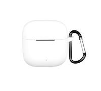 for OPPO Enco Air 4i Wireless Earbuds Silicone Soft Case for Enco Air4i Shockproof Shell Cover Protective Sleeve (white)