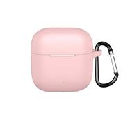 for OPPO Enco Air 4i Wireless Earbuds Silicone Soft Case for Enco Air4i Shockproof Shell Cover Protective Sleeve (pink)
