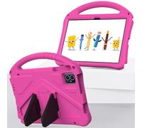 for Oppo Pad 11 inch 2022 Tablet Case for Kids - Durable Lightweight EVA Shockproof Protective Handle Stand Cover for Oppo Pad 11 inch 2022(Rose Red)