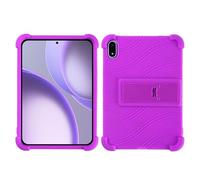 for OPPO Pad Mini Case 8.8 inch 2026 Tablet with PC Kickstand, Soft Silicone, Washable, Thickened Corner Shockproof Case, Purple