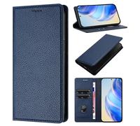 for OPPO Reno15 5G Wallet Case Card Holders, PU Leather RFID Blocking Flip Cover, Blue