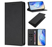 for OPPO Reno15 Pro Max Wallet Case Card Holders, PU Leather RFID Blocking Flip Cover, Black