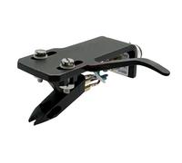 For Or-tofon For OM 5E Cartridge Headshell, Fits Pioneer PL-500, PLX-500 Turntables PL-300, PL-350 Record Players(Schwarz)