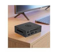 For OrangePi 4PRO Metal Case Enclosure for OrangePi 4PRO Compatible Expansion Board Fan Active Cooling EU Plug
