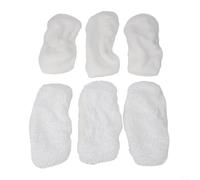 For Oreck For Steam100 For Steam100LRH Replacement Floor Cloths, Microfiber Cleaning Pads Made of Polyester and Polyamide for Daily Hard Use (6 PACK)