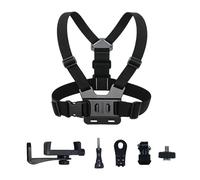 For Osmo Action 6 5 Pro 4 3 Chest Mount Harness Chesty Strap,Quick Release Chest Mount for GoPro Hero 13 12 11 10 & Insta 360 Ace Pro/Pro 2,POV Sports Action Camera Holder Adapter for Vlogging