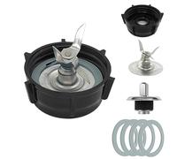 for Oster Blender Replacement Parts Blender Ice Crusher Blade with Jar Base Cap,Coupling Stud Slinger Pin and 4 Rubber O Ring Sealing Ring Gasket,for Aspas Para Licuadora Oster Osterizer Blender Blade