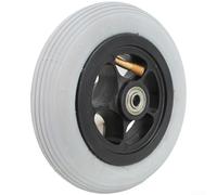 For Ottobock Compatible Front Wheel for Electric Wheelchairs, 6 Inch Size with Rubber and Metal Build for Enhanced Stability on Various Surfaces (46 by 6-inch)