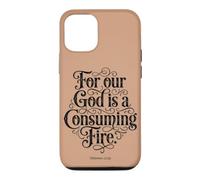 For Our God is a Consuming Fire | Hebrews 12:29 Bible Faith Case for iPhone 12/12 Pro