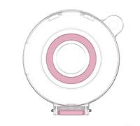 For Oura Ring Gen3 Charger Case Constructed from Sturdy PC with Scratch Resistance and Built in Switch for Easy Power Control (Purple)