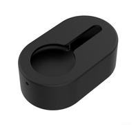 For Oura Ring Gen3 Dedicated Charging Stand with Silicone Enclosure Design and Functional Cable Management Opening (Black)
