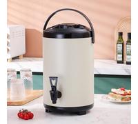 For Outdoor Insulated Tea Bucket for Convenient Beverage Serving Easy to Clean Design (10L Yellow)