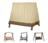For Outdoor Swing Cover with Fixed Buckle, Safeguard Your Furniture from the Elements (Beige182*139 * 170cm)