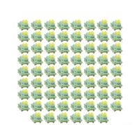 FOR Outemu 70x V2 V3 Mechanical Keyboard Prelubricated Silent Linear 5 Pin Switches Compatible with Stem Keycaps for Enhanced Stability (B)